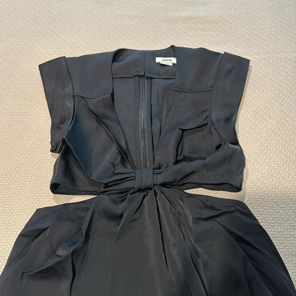Jason Wu Black Satin Dress - Picture 5 of 12